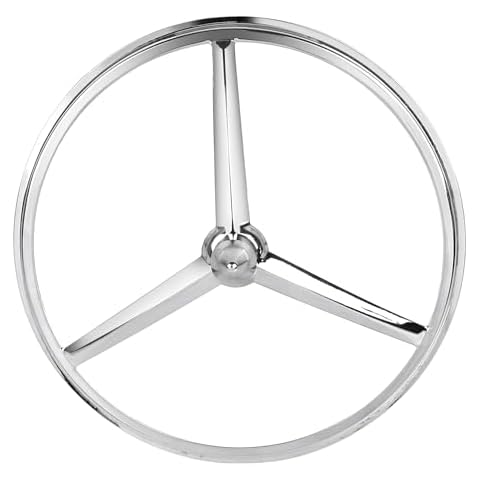 YDLMT Bullet Style Chrome 7" Headlight Lamp Trim Ring, Motorcycle 7 inch Headlamp Trim Cover for Harley Touring Road King Electra Glide Street Glide Tri Glide Cover