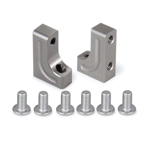 Support servo en alliage d'aluminium pour Axial SCX10 1/10 upgrade RC durable