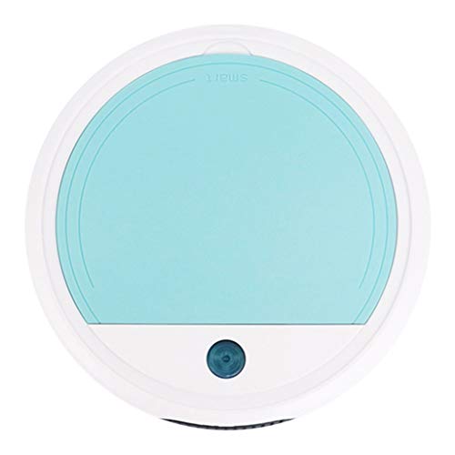 Image of ojiva Robot Vacuum Cleaner 4-in-1 Sweeping Mopping Cleaning and Disinfection for Marble, Tile and Timber Floors, Blue, 26x26x6 cm