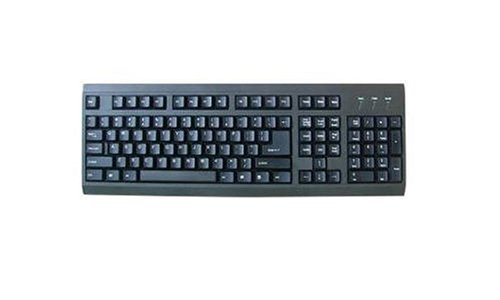 KB-USBK USB 109-Key Enhanced Computer Keyboard Black