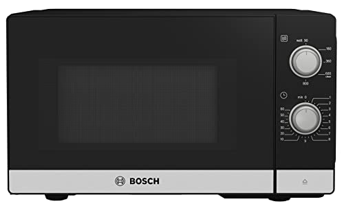 Bosch Serie 2 FFL020MS2B Microondas independiente, 44 x 26 cm, Acero inoxidable