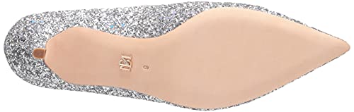 Badgley Mischka Women's Madison Ii Pump, Silver Glitter, 7 #TOP28