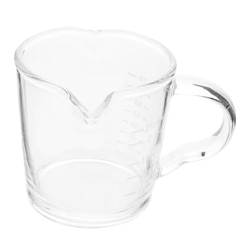 Cabilock Tazza in Con Doppio Beccuccio Misurino Per Caffè Espresso Tazza Decorativa Per La Casa
