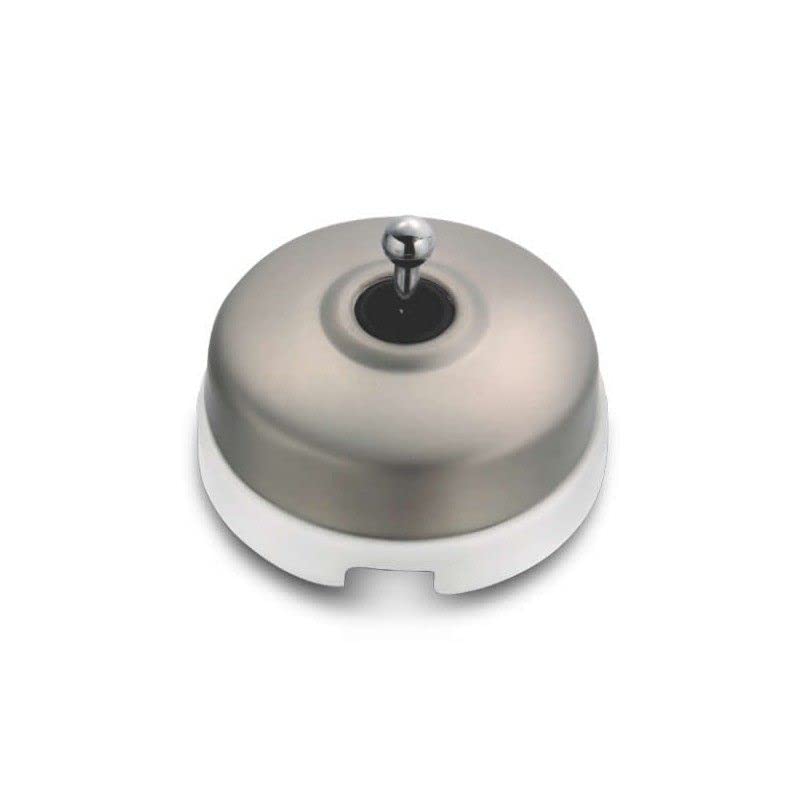 Fontini - Pulsador dimbler laton 10a cable niquel pack