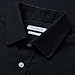 Haggar Mens Premium Comfort Classic Fit Wrinkle Resistant Dress Shirt Black