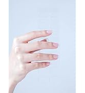 NNWW Semi Cured Gel Nail Strips, Clear Semi Cured Gel Nail Stickers, Gel Nail Wraps UV for Home N...