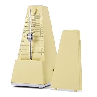 Métronome mécanique Rhythm Bell-Anneau Pendulum Pyramide-Style Métronome for Guitare Piano Violon Musiciens débutants… - Les Beatles, Paul McCartney, John Lennon, RIngo Starr, George Harrison