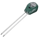 TOGEVAL Miniatur Bodenfeuchtemesser Bodentester mit Ph Wert Feuchtigkeits...