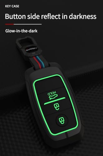 Image of Pack of 2 Metal Key Cover Compatible with Kia Seltos 2025 2024 | Sonet 2024 2025 | Carens | Flip 3 Button Remote