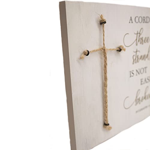 Cathedral Art Mf280 Marriage Picture Frame - A Cord Of Three Strands, One Size, Multicolored #TOP2