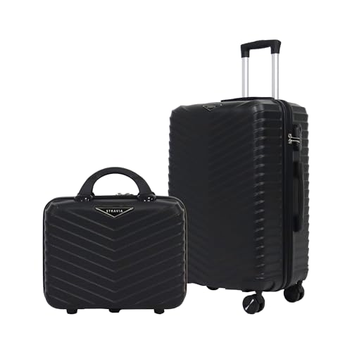 STRAVIA Valise Cabine 55 cm + Vanity 30 cm – Set...