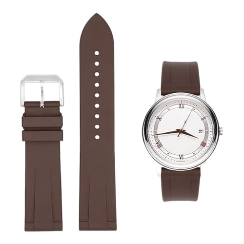 Correa para reloj de goma flúor de apertura rápida 20mm 22mm compatible con Portugal