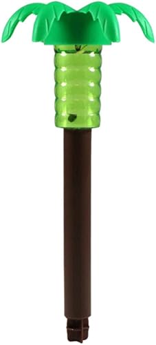 Miniatura 3 de Farmhouse Treasures Estacas de luz solar para jardín, camino, juego múltiple de 6 (tropical)