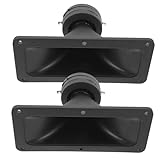FUNNETOYU 2 Pezzi Tweeter Accessorio Auto Tweeter Trombe Altoparlante Per Altoparlante A Tromba Da Palco Accessorio Da Palco A Tromba Da Stereo immagine