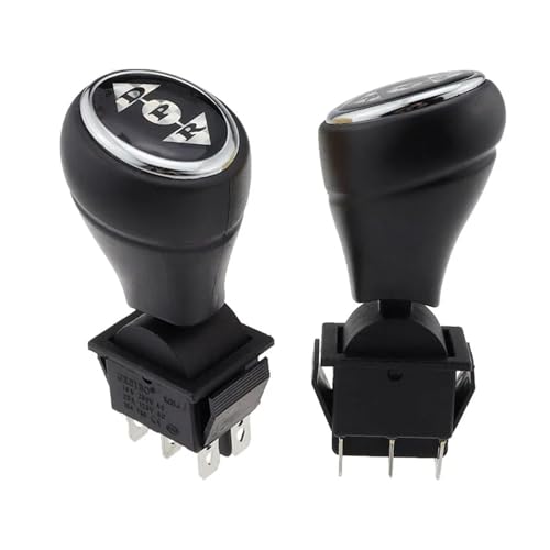 Interruptor KCD4 black self-locking basculante bipolar de 4 pines para maquinaria 2