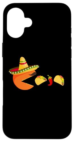 Cinco De Mayo For Men Women Funny Eating Tacos �X�}�z�P�[�X iPhone 16 Plus �p
