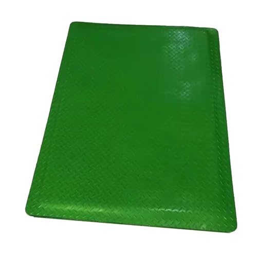 Tapis de sol antistatique et antifatigue vert pour poste de travail