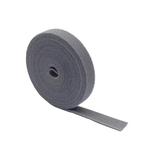 Organizador de cables, gestión de cables, enrollador de cables, cinta, bridas for gestión de cables de auriculares, protector(Grey,1.0M)
