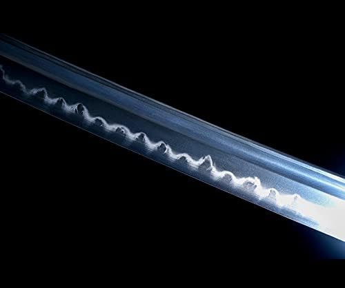 Miniatura 7 de HERO SWORD Hecho a mano de arcilla templada T10 Steeel Katana All Set Copper Tsuba, Kashira, Fuchi, Menuki Fittings Japanese Samurai Sword Razor