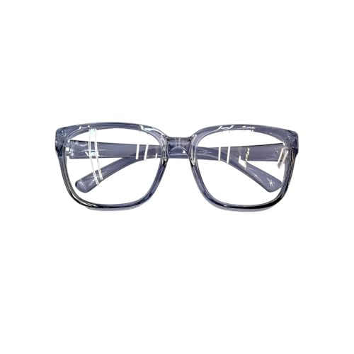 Image of FAMOUS Prescription Safety Eyeglasses Frame Polycarbonate Protective Frame Replaceable Lenses Single Vision, Bifocal & Progressive Lens Compatible Unisex Design