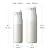 LARQ Bottle PureVis 2 23 oz - UV Water Purifier with Self-Cleaning, App Hydration Tracking, Filter Straw, Detachable Handle, Double-Wall Insulated, Granite White