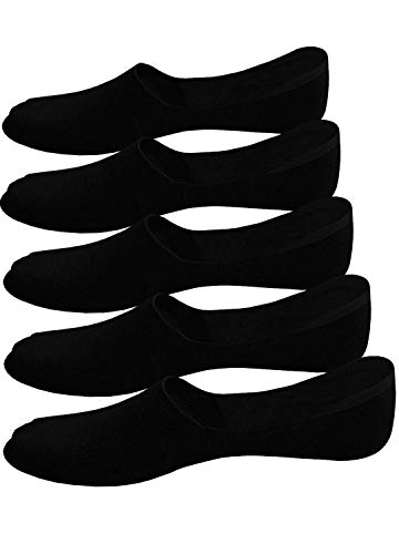 PUTUO Calzini Invisibili da Uomo in Cotone