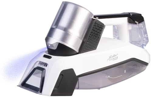 Sichler Haushaltsgeräte Polstersauger: Akku-Waschsauger mit Motorbürste für Polster & Textilien, 60 W, 15 kPa (Akku Polsterreiniger, Polster und Teppichreiniger, Polsterreinigung)