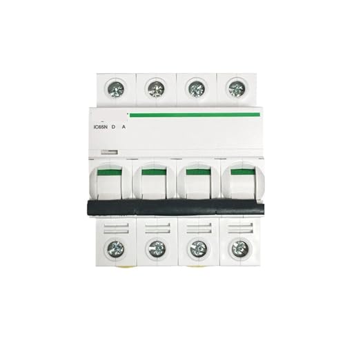 Disjoncteur iC65N type D triphasé 4 pôles 4A courbe D pour armoire électrique