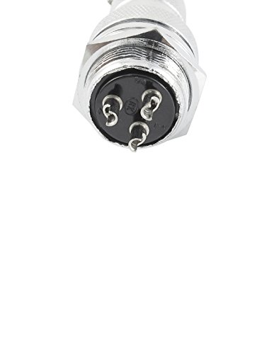 Conector aviación GX20-3 metálico 3 pines miniatura 3