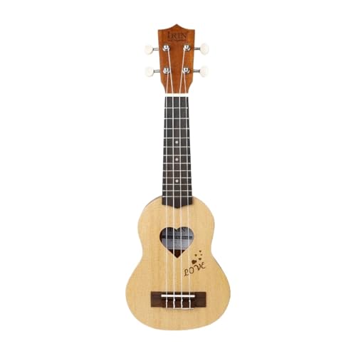 Ukulélé en épicéa avec sac : lutherie soignée pour débutants passionnés
