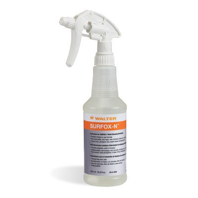 Walter 54A023 Surfox-N Cleaning and Neutralizing Formula, Trigger Sprayer Bottle, 500ml / 16.9 fl. oz., 12 pack