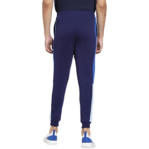 Image of Bewakoof Men's Cotton Regular Fit Joggers | Track pants for man | Lower for man | Trouser for men | Multipurpose | Mens Lower Activewear | Utility Pockets | Lightweight & Flexible Elastic Waist | Casual Joggers
