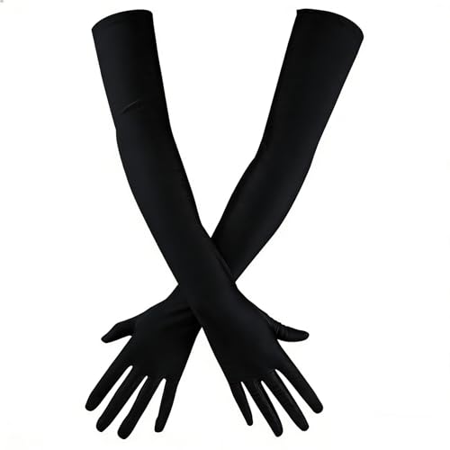 Guantes largos de carnaza 11 Imagen adicional