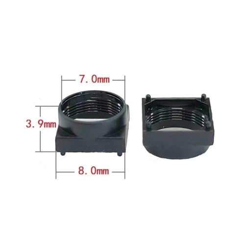 MINZIHAO M7 Lens Mount 8 x 8 CCTV Accessories Multilayer Coating(M7 Mount 3.9MM)