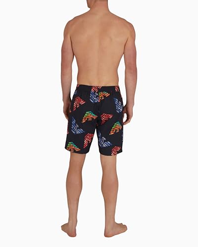Emporio Armani Men's Big Eagle Logo Bermuda Swim Trunk3