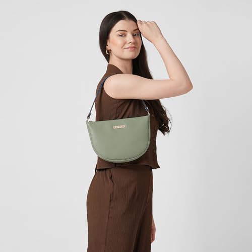Image of Caprese Ginger Medium Hobo Bag for Women with Comfortable Handle | Stylish, Versatile Handbag for Everyday Use | Perfect for Casual Outings, Work, Travel, and Special Events