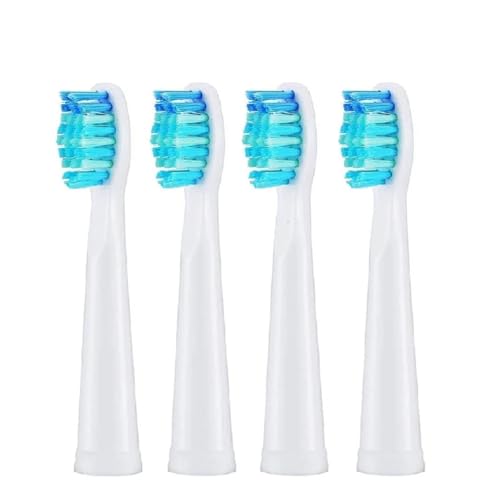 4/8/12/16 Pcs Replacement Brush Heads Compatible with Seago Compatible with Fairywill Electric Toothbrush Head Dupont Bristle Br