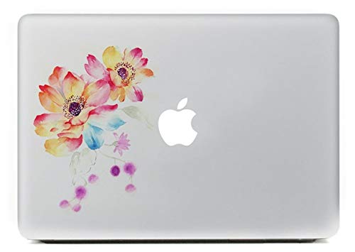 Gadgets Wrap Watercolor Flower Vinyl Decal Sticker for MacBook Pro/Air 11 13 15 Inch Laptop Sticker (B07GTM5675) Amazon Price History, Amazon Price Tracker
