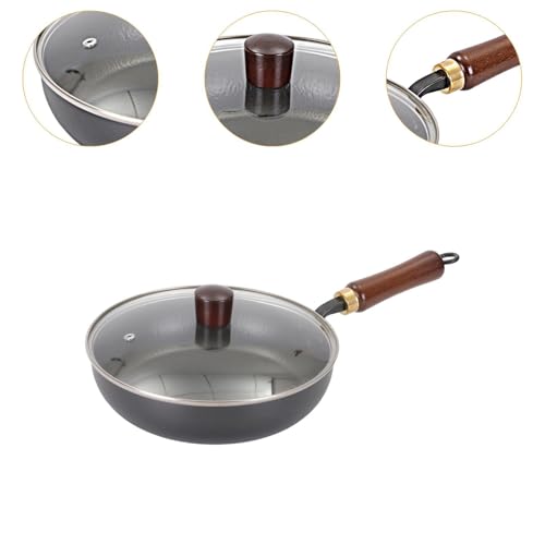 Wok de Hierro Antiadherente con Mango de Madera 24cm miniatura 3