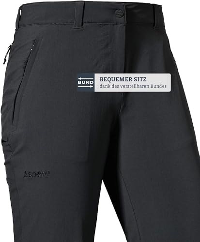 Schöffel Damen Pants Engadin1 Zip Off, schwarz, 17 – Ansicht 6