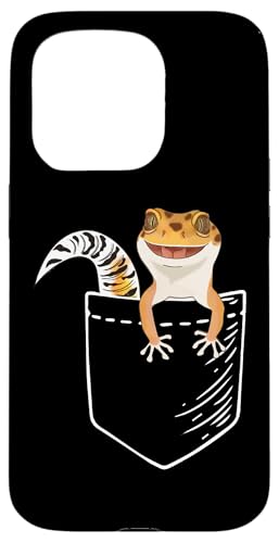 Funny Pocket Leopard Gecko Lover �X�}�z�P�[�X iPhone 15 Pro �p