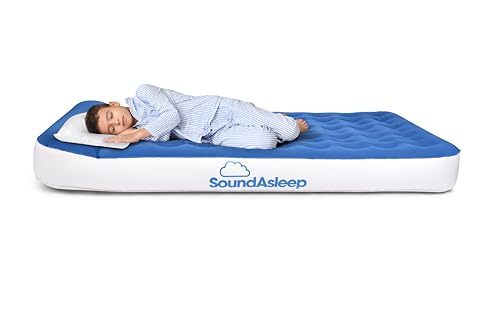 SoundAsleep Dream Series Big Kids Air Mattress with High Speed...