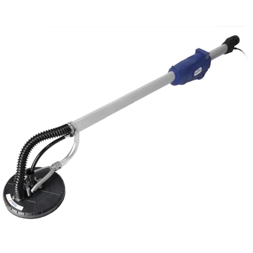 DEDRA Ponceuse Girafe Professionnelle 710W – Ponceuse à long bras pour plâtre et gypse (225 mm) avec tête articulée, système d'éclairage LED intégré...