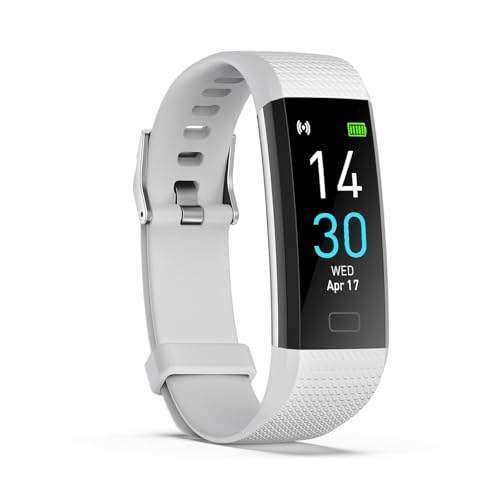 Podomètre GRV – Sans Bluetooth, étanche IP68, Suivi Des Pas, Calories, Distance, Sommeil – Autonomie 7 Jours, Charge USB
