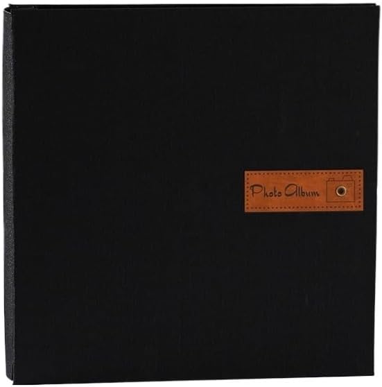 Inner Pages of Burlap Insert Bag Self Adhesive Thin Photo Album with Large Capacity