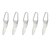 DGHAOP 5PCS Stainless Steel Tied Hook Keeper Fishing Rod Holder Terminal Tackle Accessories Suitable for Bait