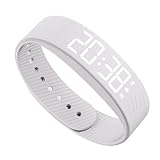 Widely Applicable: This vibrating wrist alarm clock supports users in various environments, from monitoring bedtime hours to enhancing productivity in business settings. The discreet vibration make sures any disturbance to others, making it a practical choice for professional environments.