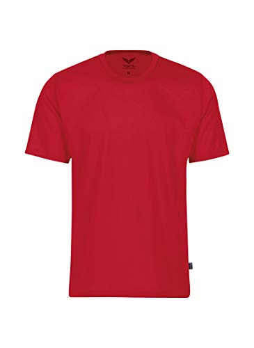 Trigema Men's T-Shirt 636202, XX-Large, Red (kirsch 036), XXL - Image 2