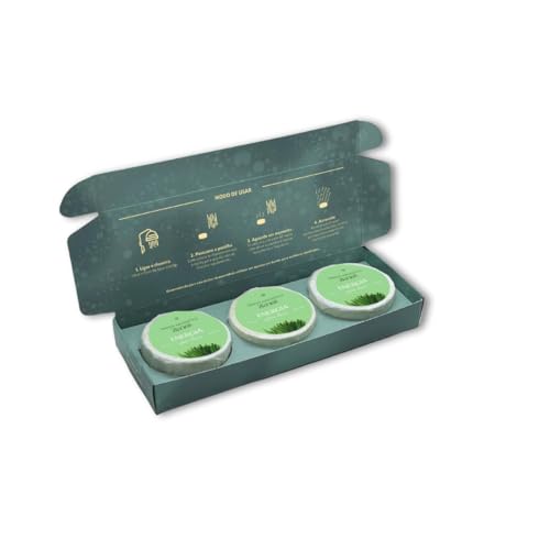 Banho Aromático Zenai - 9 Pastilhas Com Óleo Essencial (Lavanda, Pitanga Negra, Capim Limão) | Aroma