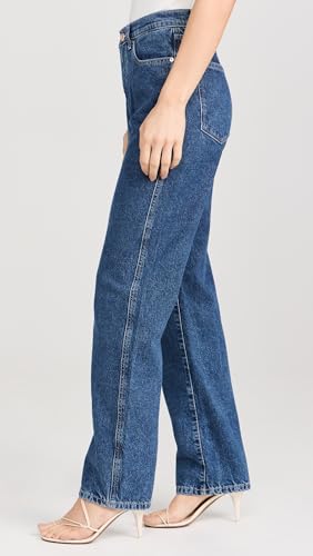 DL1961 Women's Demie Straight High Rise Jeans4